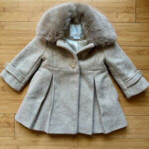 Edgehill Collection Pleated Coat